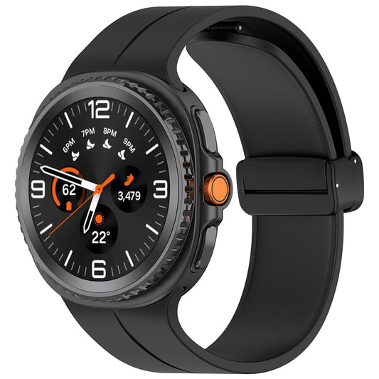 Techsuit W011 reim for Samsung Galaxy Watch 8 Classic / Watch8 44mm / Watch 8 40mm, Svart