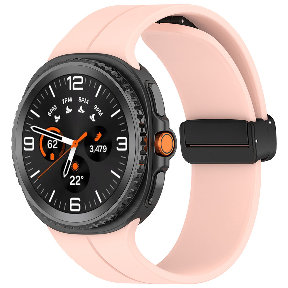Techsuit W011 rem for Samsung Galaxy Watch8 / Watch8 Classic-serien, rosa