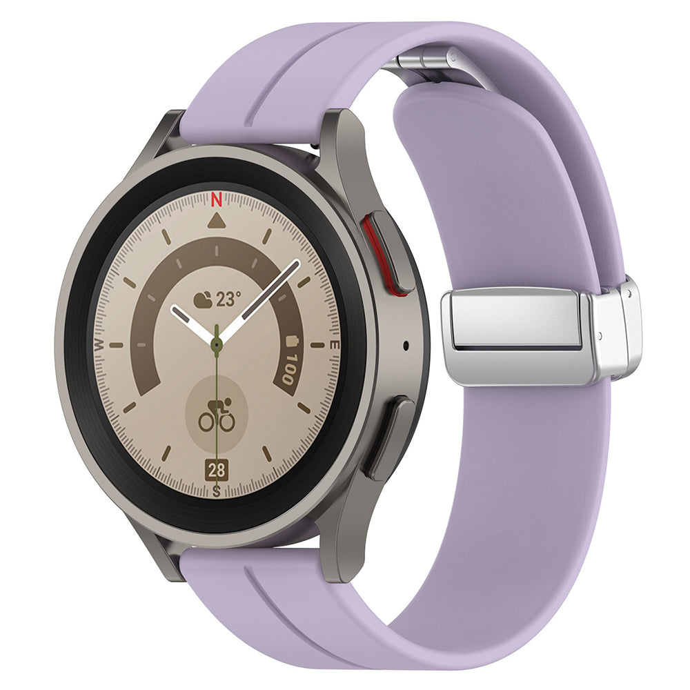 Techsuit W011 reim for Samsung Galaxy Watch / Huawei Watch Series, 20mm, Lilla