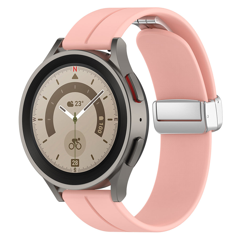 Techsuit W011 reim for Samsung Galaxy Watch / Huawei Watch Series, 20mm, Rosa