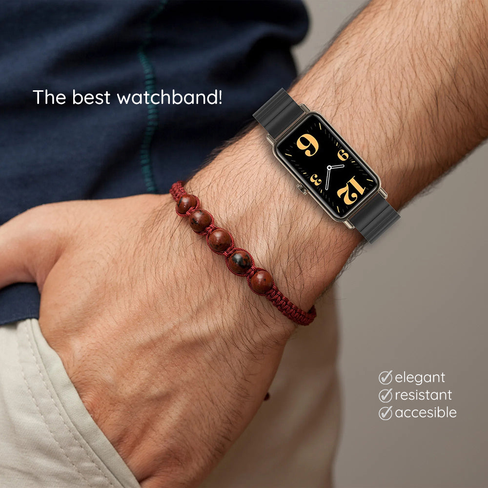Techsuit W012 reim for Apple Watch 42mm / 41mm / 40mm / 38mm Series, Sølv