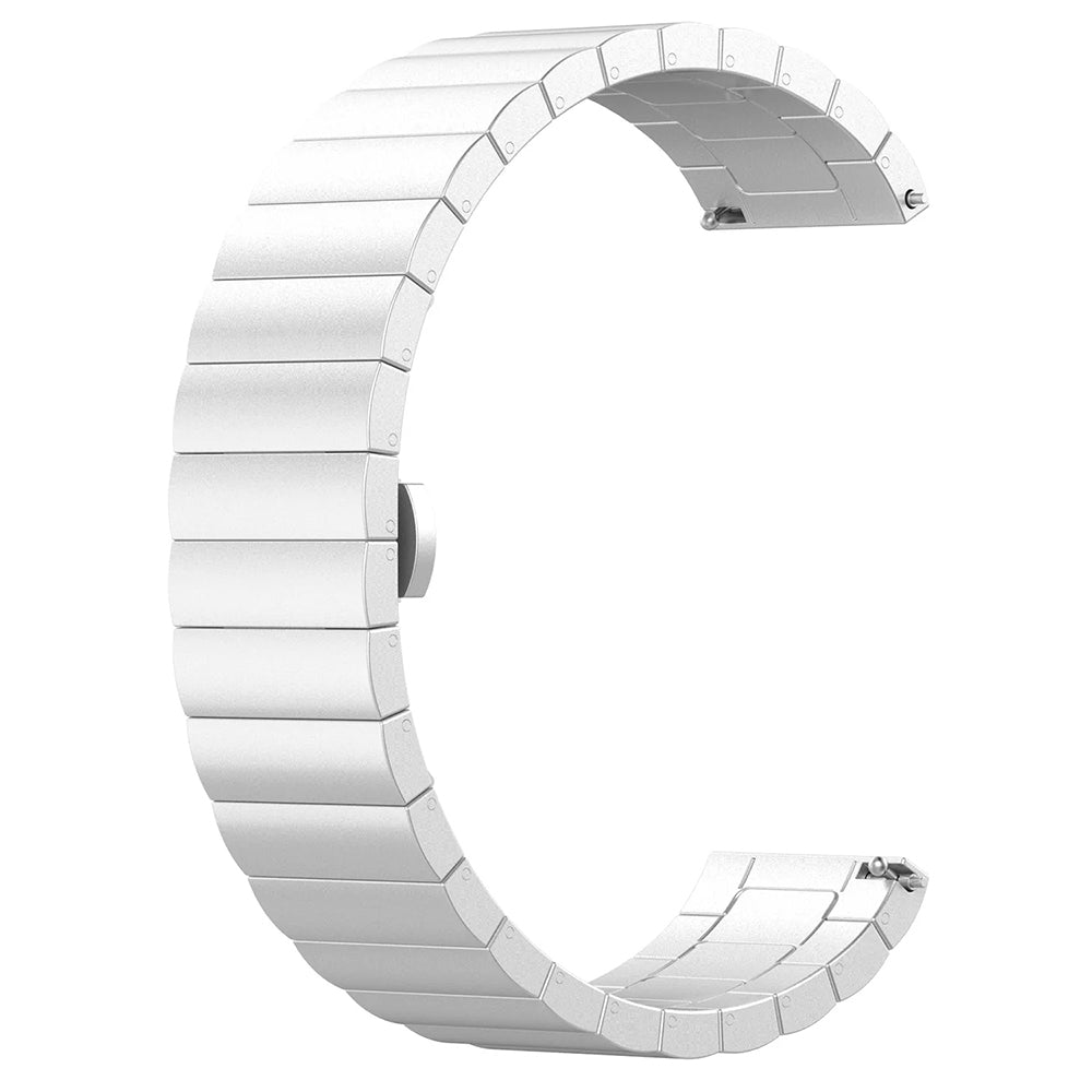 Techsuit W012 reim for Samsung Galaxy Watch / Huawei Watch Series, 20mm, Sølv