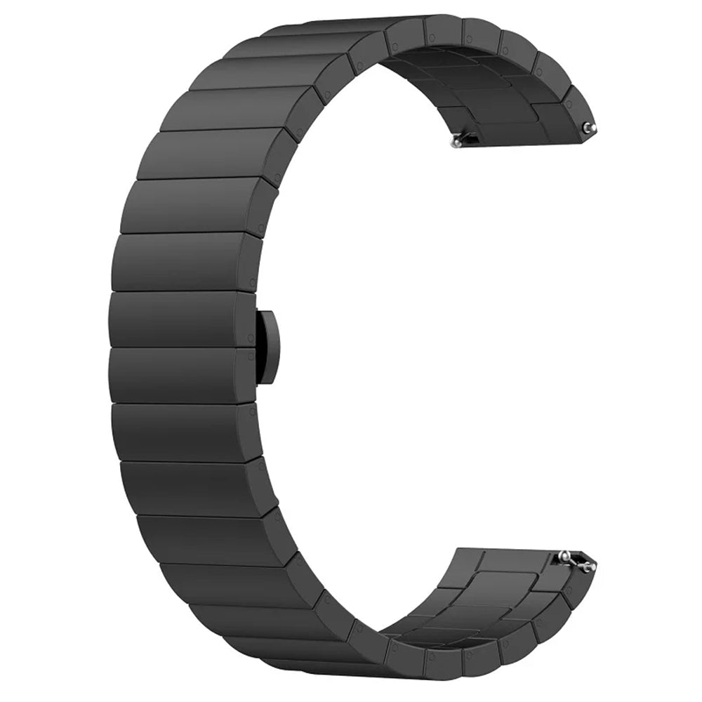 Techsuit W012 reim for Samsung Galaxy Watch / Huawei Watch Series, 20mm, Svart