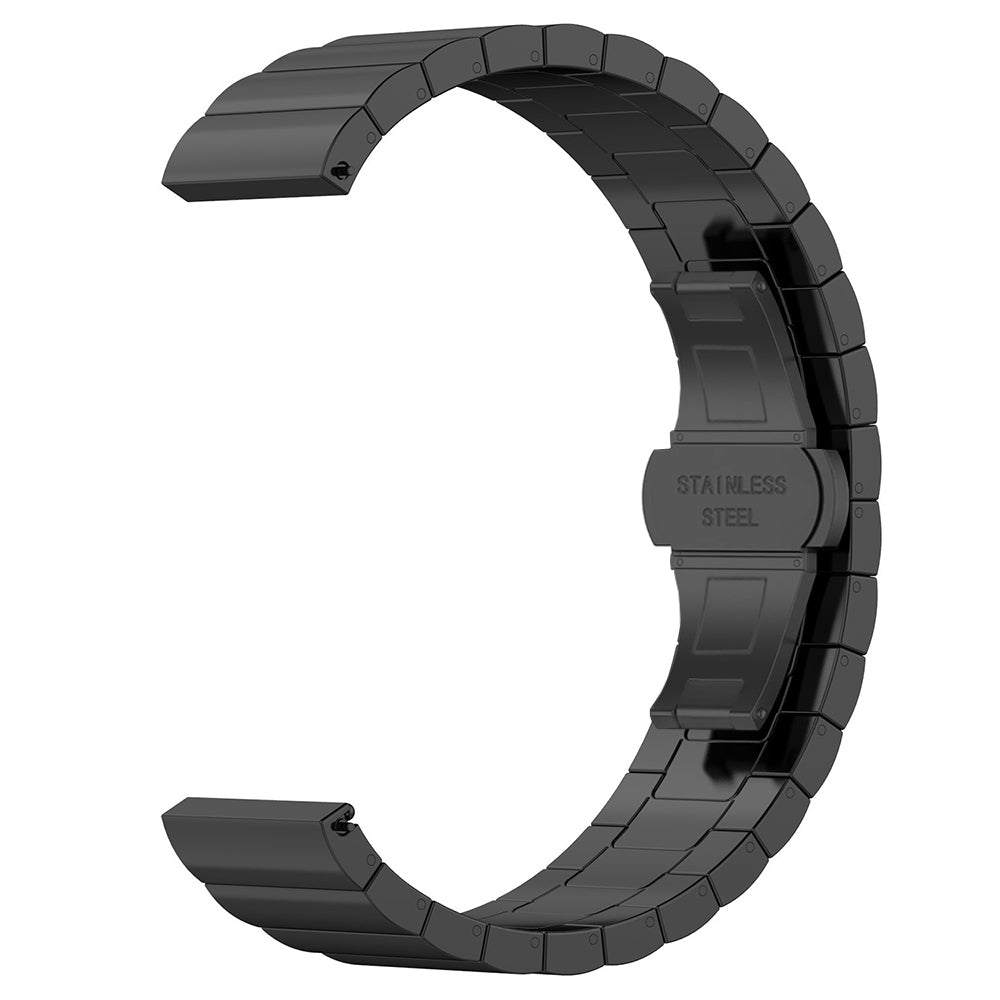 Techsuit W012 reim for Samsung Galaxy Watch / Huawei Watch Series, 20mm, Svart