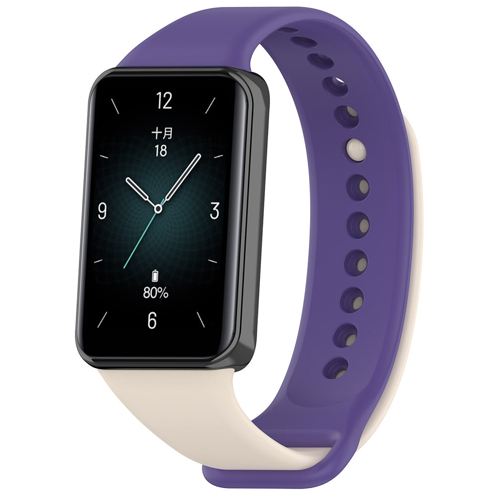 Techsuit W014 reim for Honor Band 9, Krem Lilla