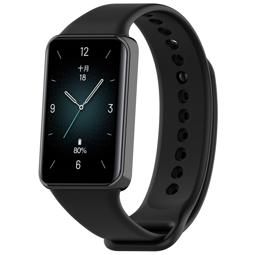 Techsuit W014 reim for Honor Band 9, Svart