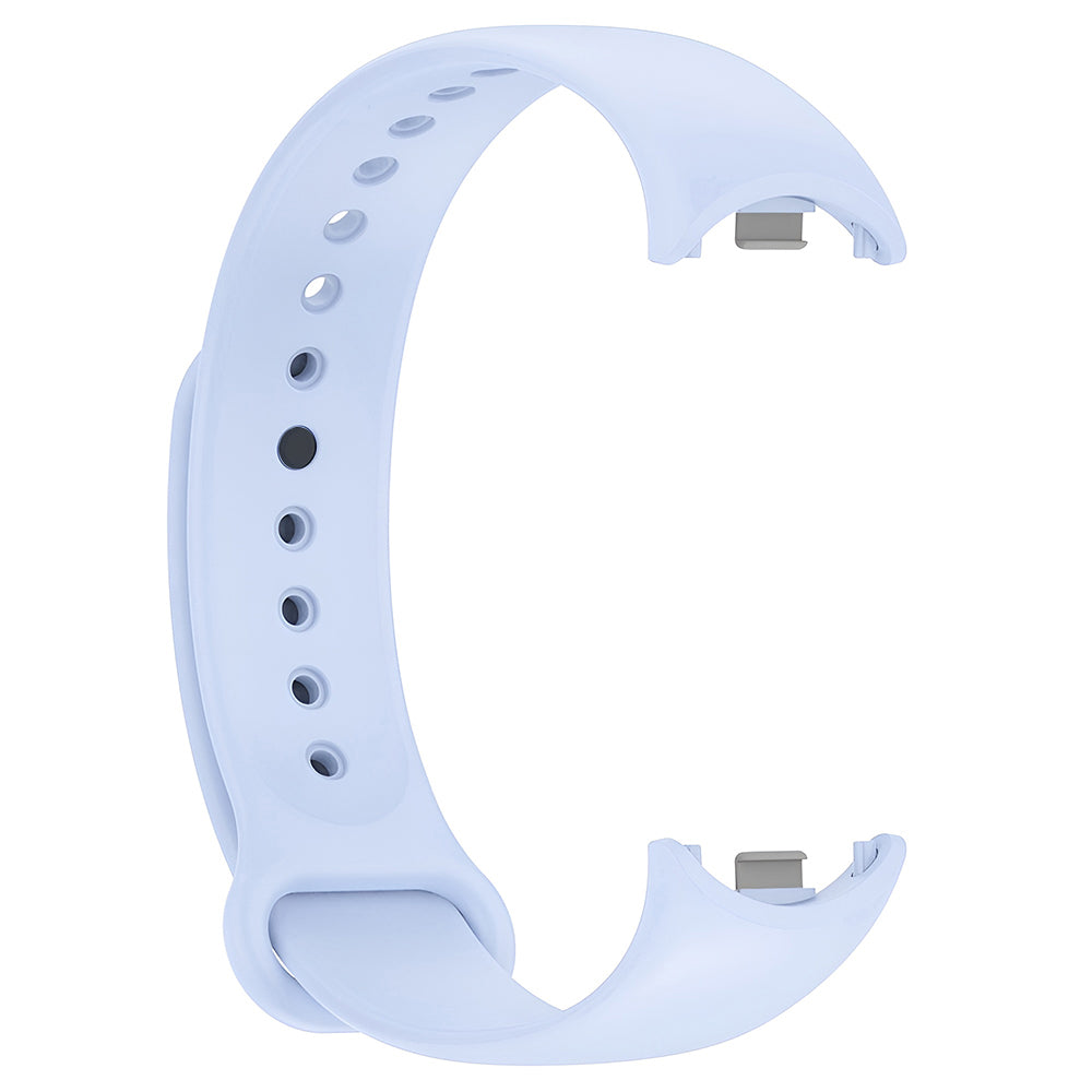 Techsuit W014 rem for Xiaomi Smart Band 10 / 9 / 8, Lys blå