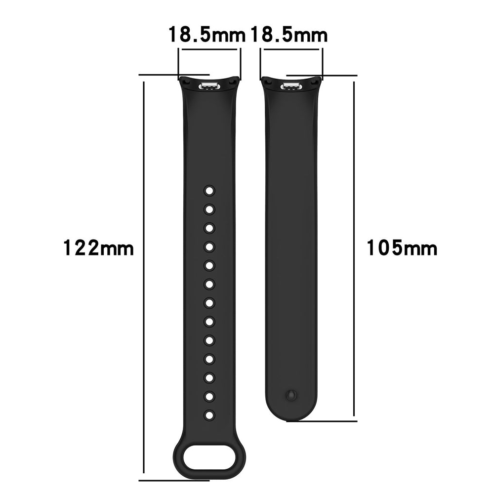 Techsuit W014 reim for Xiaomi Smart Band 10 / 9 / 8, Oransje