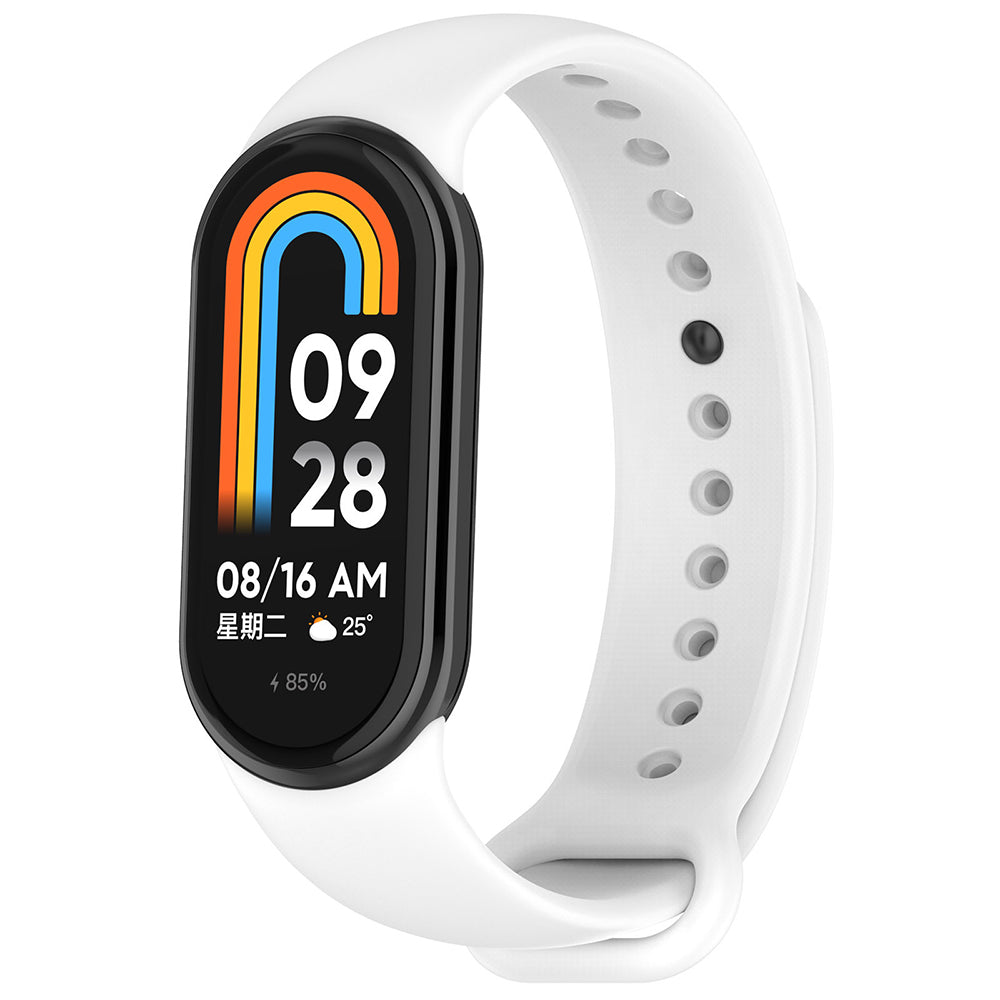 Techsuit W014 rem for Xiaomi Smart Band 10 / 9 / 8, hvit