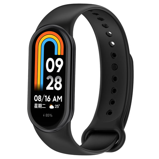 Techsuit W014 reim for Xiaomi Smart Band 9 / 8, Svart