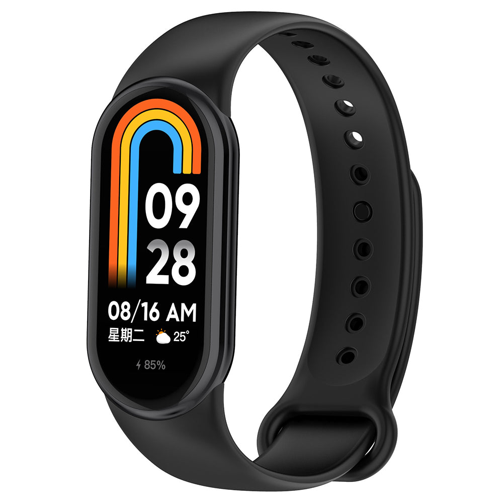 Techsuit W014 rem for Xiaomi Smart Band 10 / 9 / 8, svart