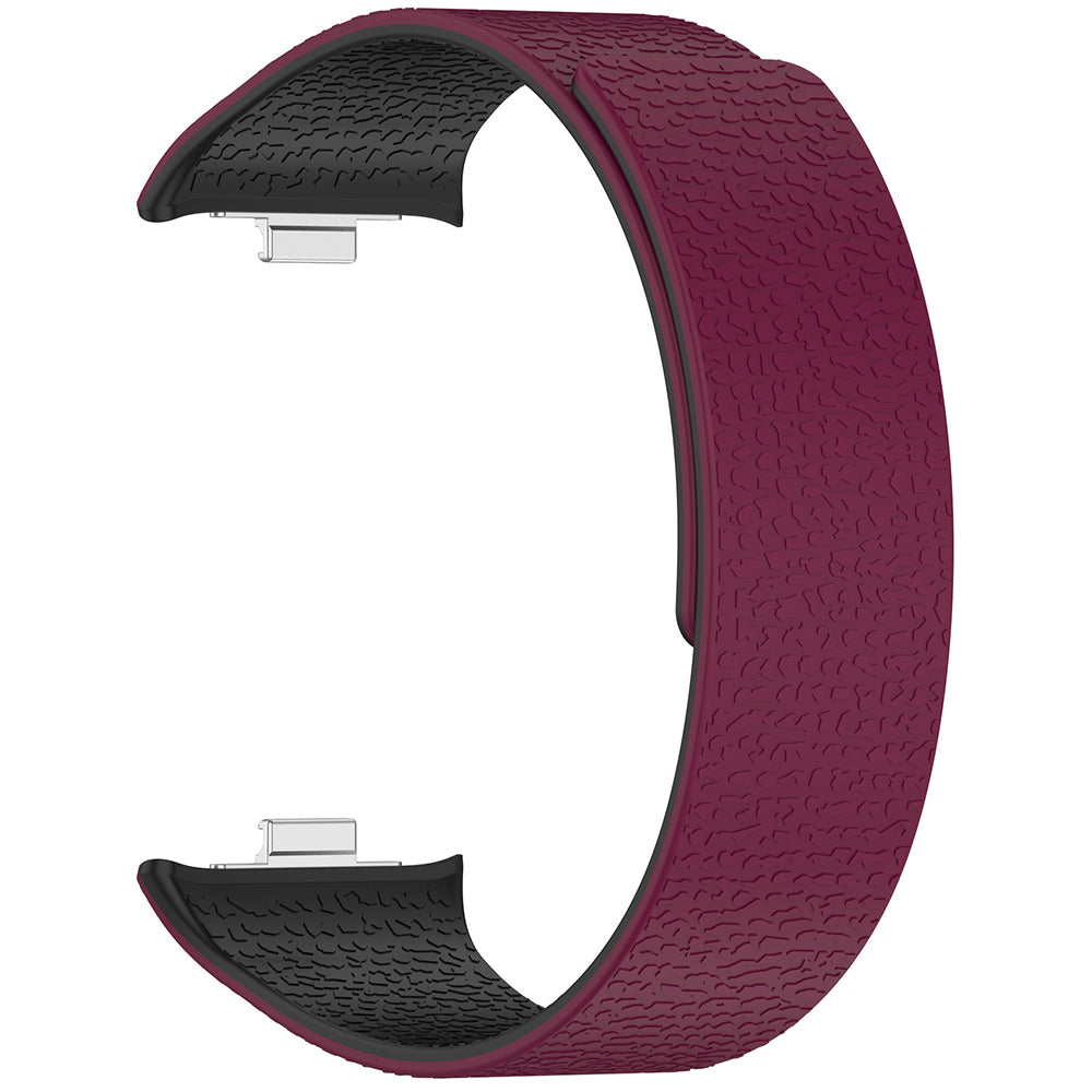 Techsuit W016 reim for Xiaomi Smart Band / Watch Series, Sort Kirsebær