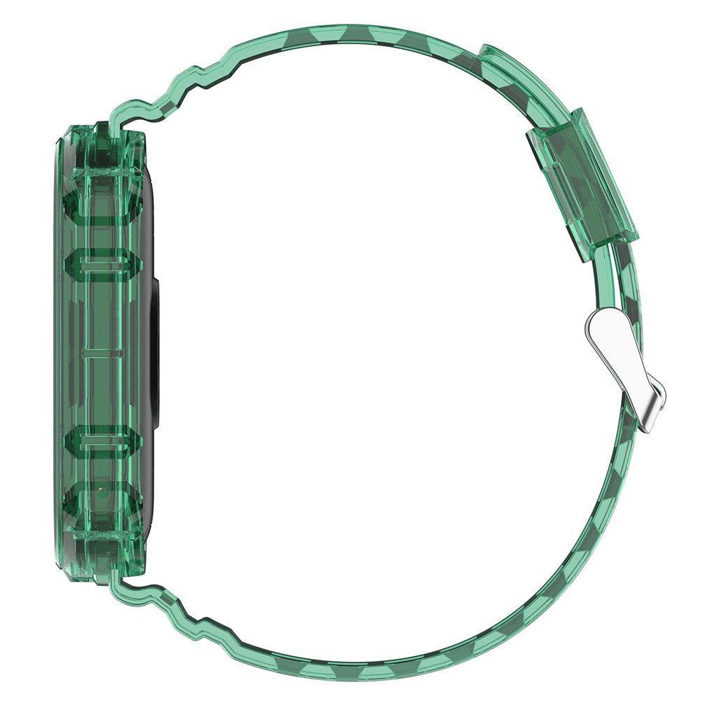 Techsuit W017 reim for Xiaomi Smart Band 9 / 8, Rosa Rød