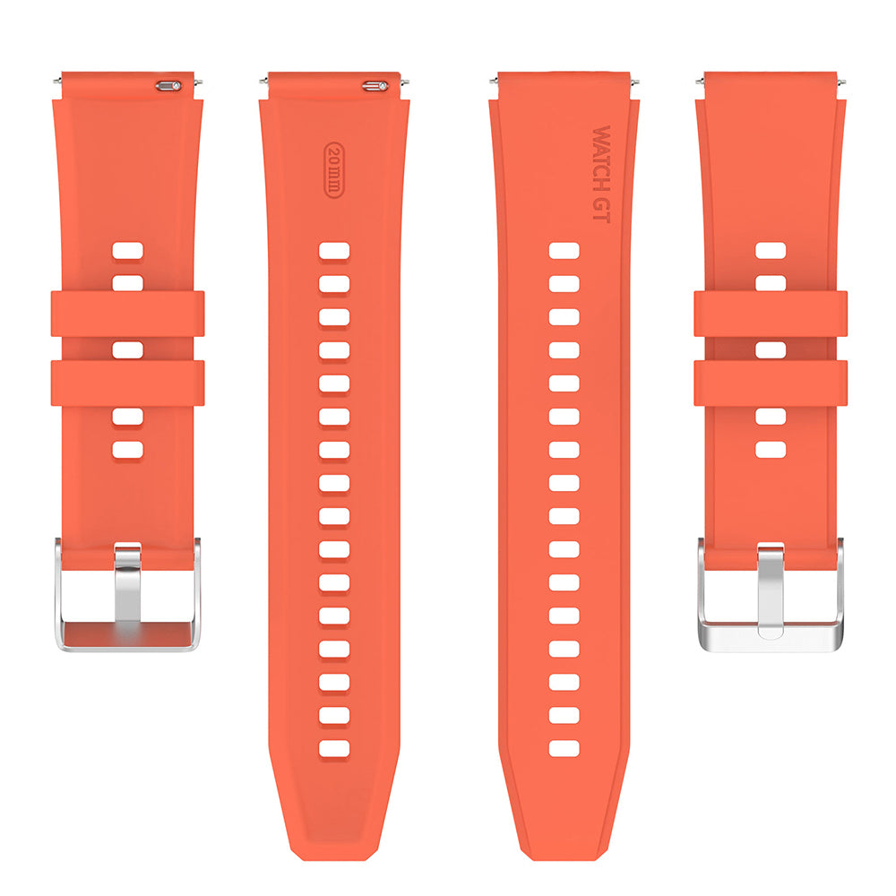 Techsuit W026 reim for Huawei Watch / Xiaomi Watch Series, 22mm, Oransje
