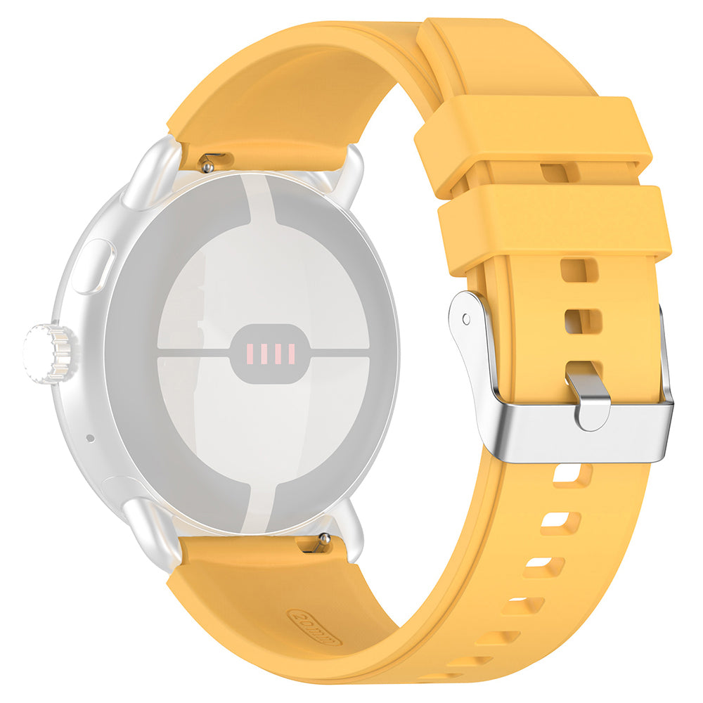 Techsuit W026 reim for Samsung Galaxy Watch / Huawei Watch Series, 20mm, Gul