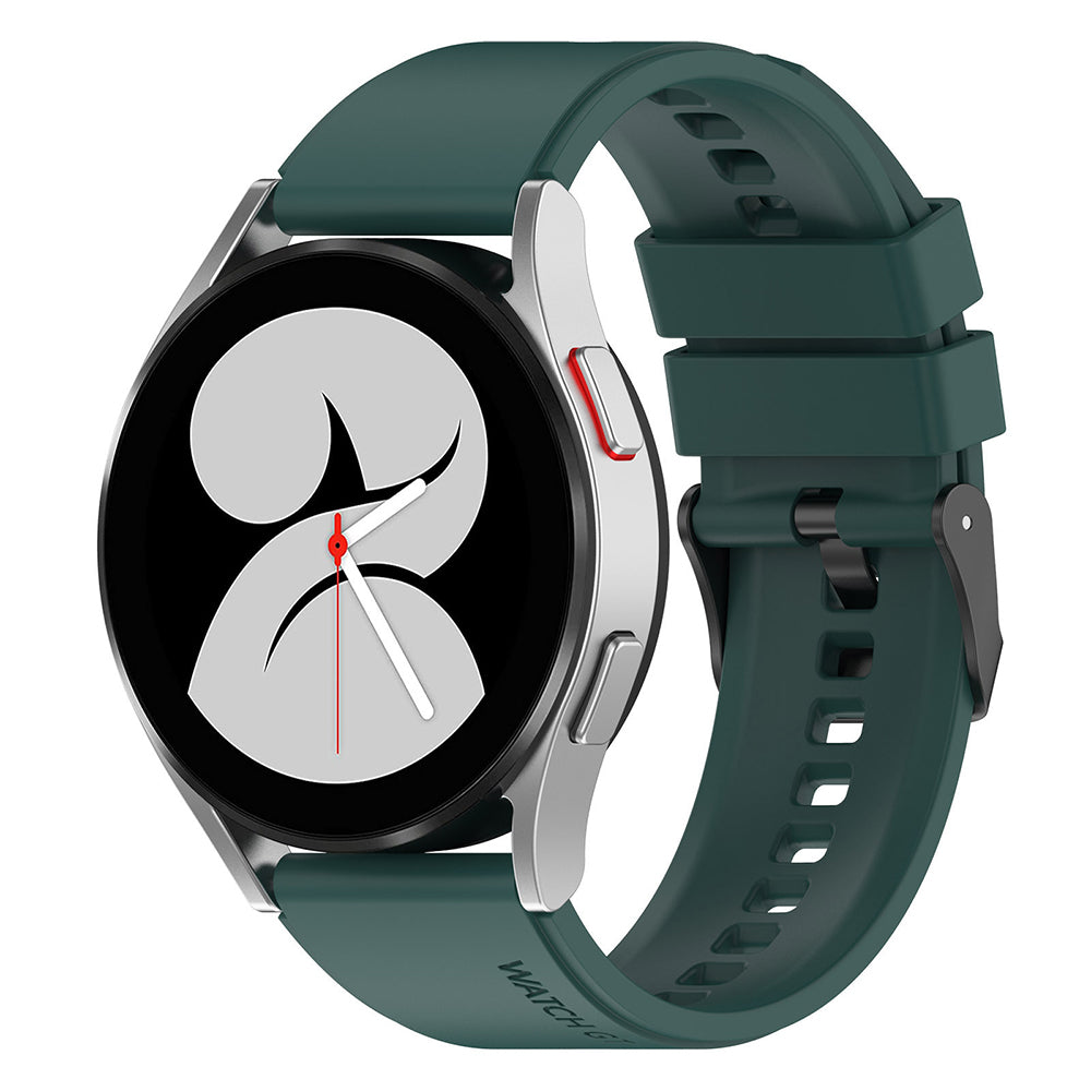 Techsuit W026 reim for Samsung Galaxy Watch / Huawei Watch Series, 20mm, Mørkegrønn