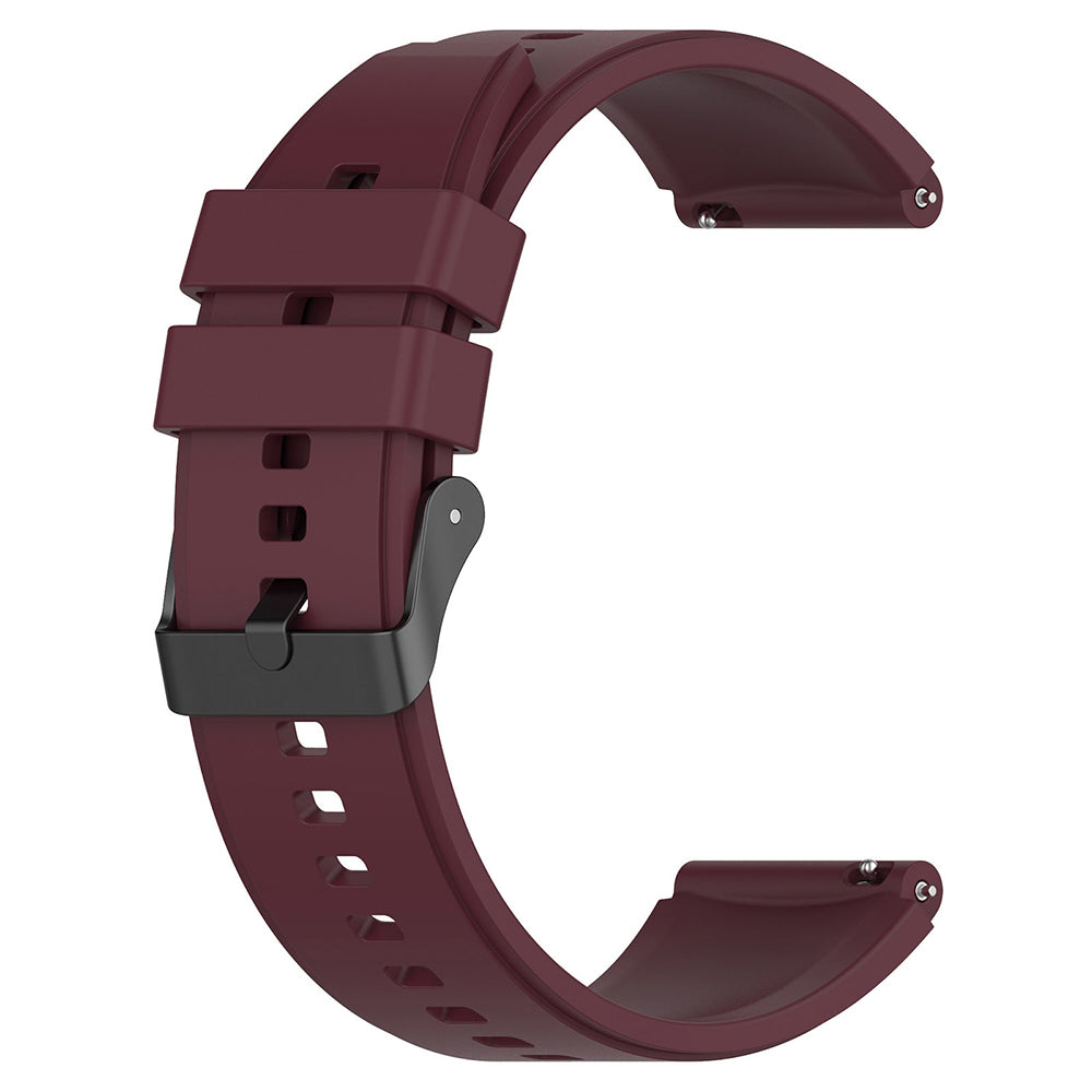 Techsuit W026 reim for Samsung Galaxy Watch / Huawei Watch Series, 20mm, Burgunder