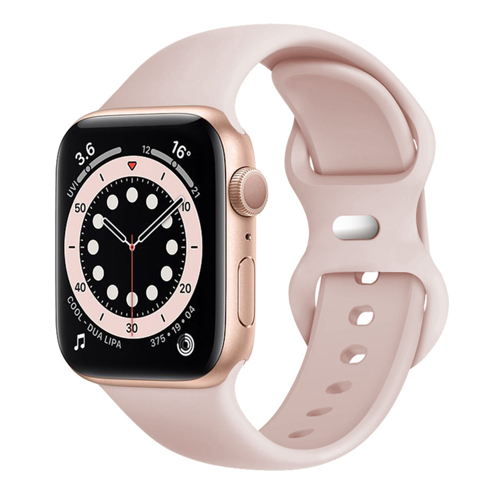 Techsuit W031 reim for Apple Watch 42mm / 41mm / 40mm / 38mm Series, Blekrosa