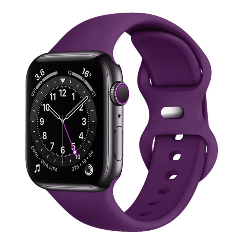 Techsuit W031 reim for Apple Watch 42mm / 41mm / 40mm / 38mm Series, Mørk Lilla