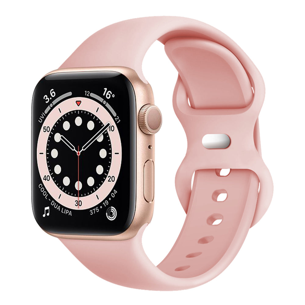 Techsuit W031 reim for Apple Watch 42mm / 41mm / 40mm / 38mm Series, Lys Rosa