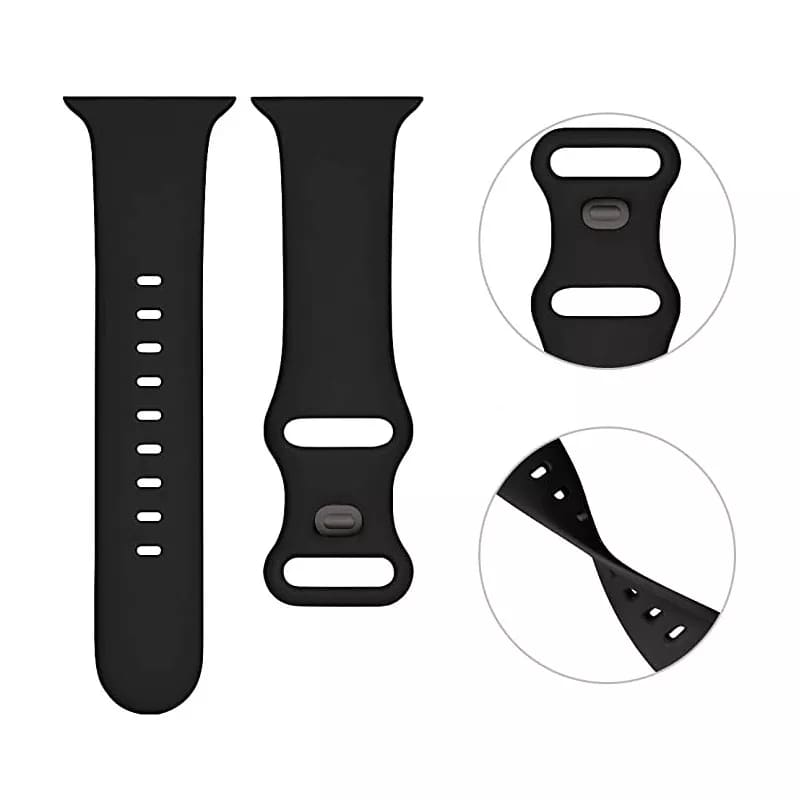 Techsuit W031 reim for Apple Watch 42mm / 41mm / 40mm / 38mm Series, Lys Rosa