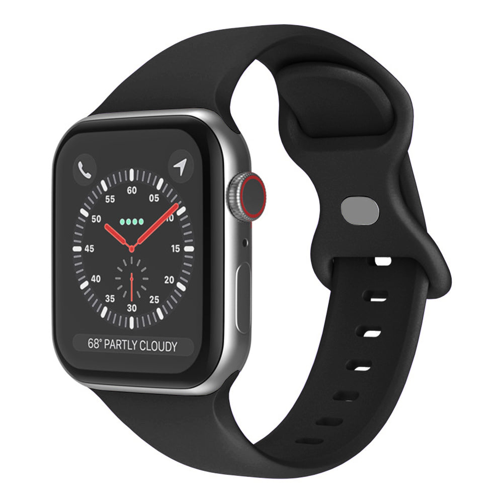 Techsuit W031 reim for Apple Watch 49mm / 46mm / 45mm / 44mm / 42mm Series, Svart