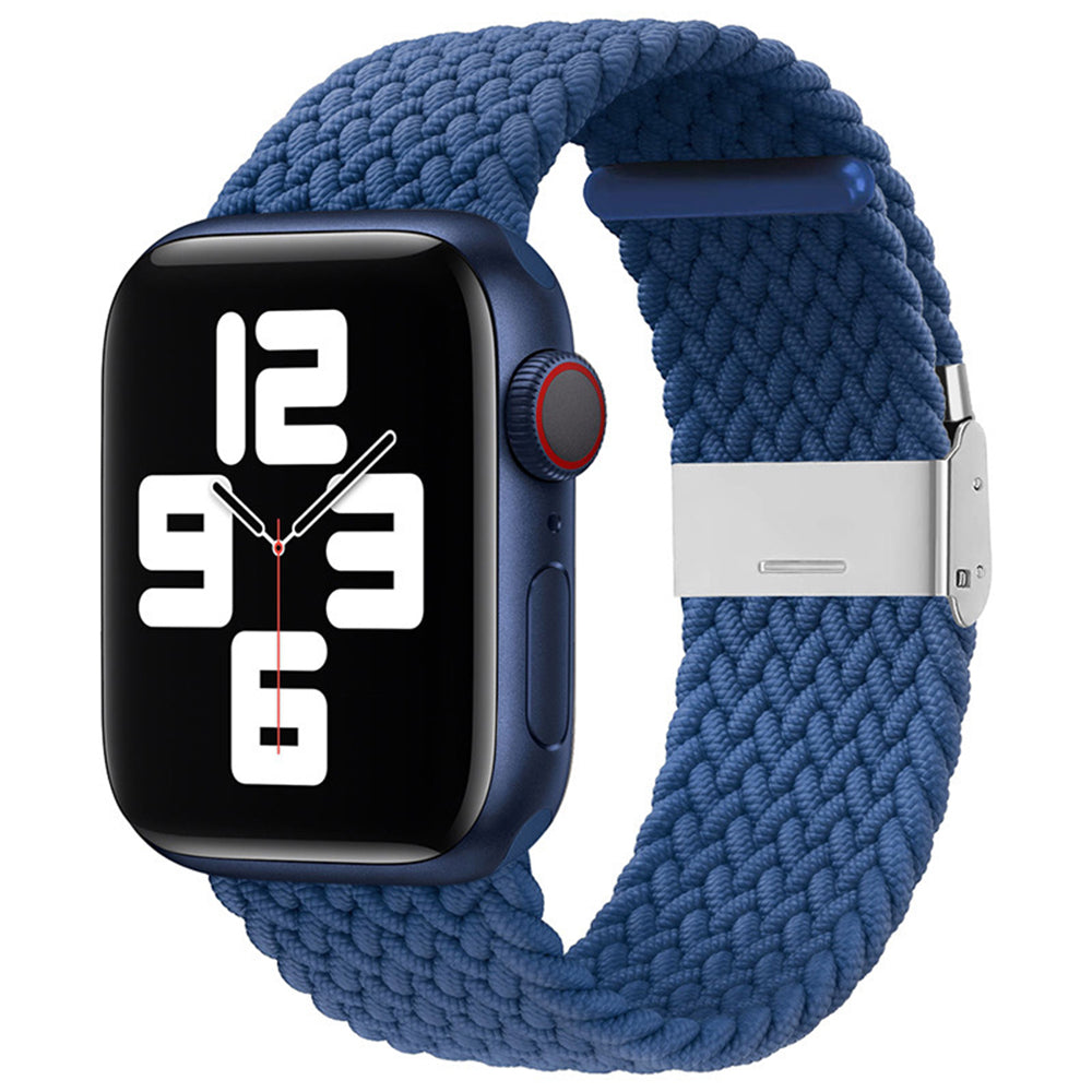 Techsuit W032 reim for Apple Watch 49mm / 46mm / 45mm / 44mm / 42mm Series, Marineblå