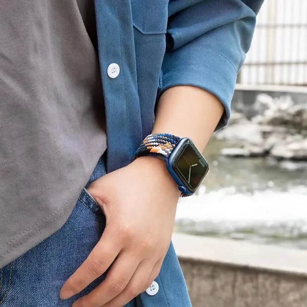 Techsuit W032 reim for Apple Watch 49mm / 46mm / 45mm / 44mm / 42mm Series, Rosa Multifarget