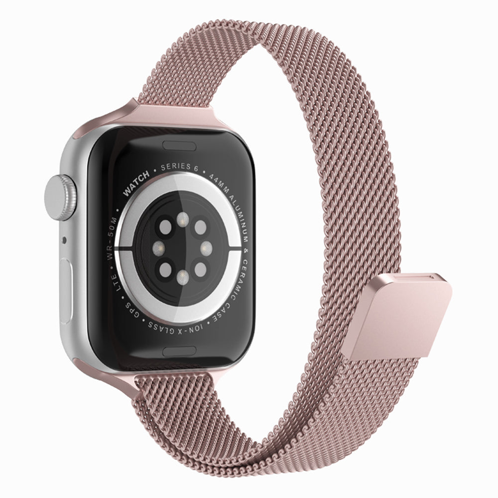 Techsuit W034 reim for Apple Watch 49mm / 46mm / 45mm / 44mm / 42mm Series, Rosa