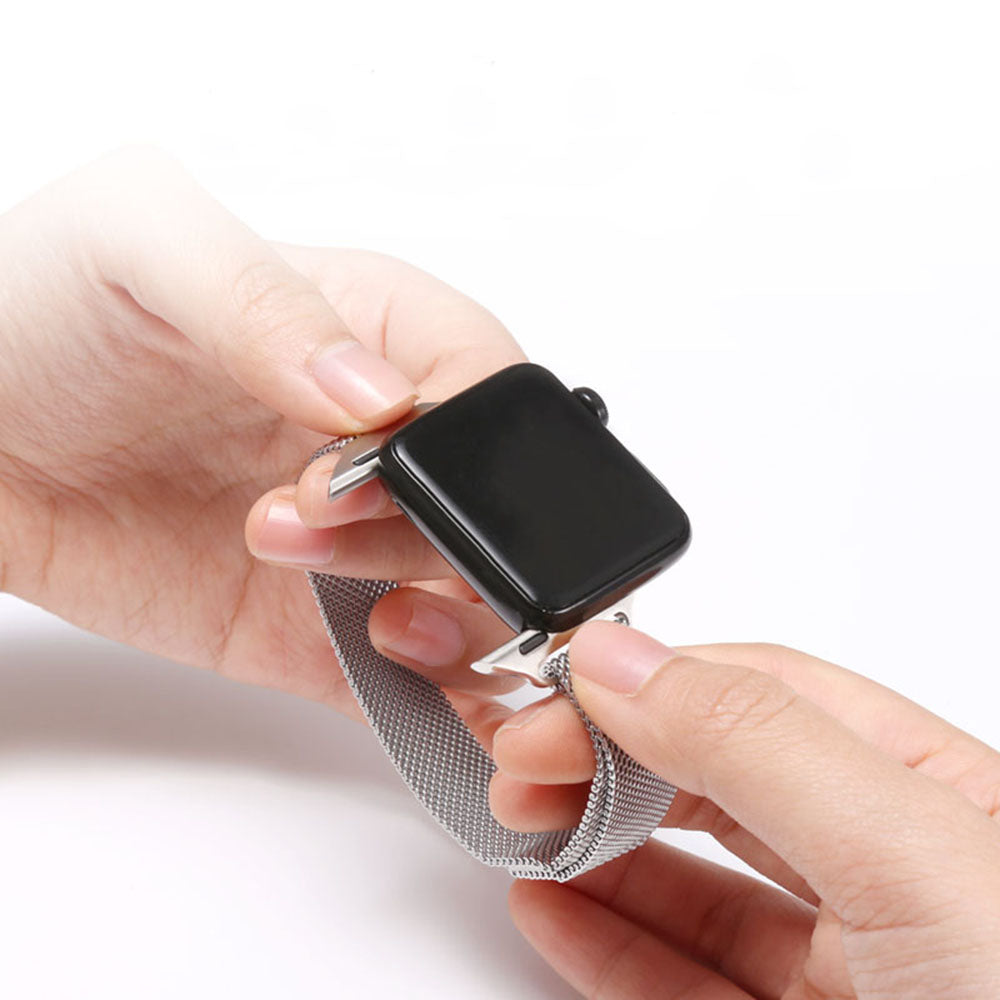 Techsuit W034 reim for Apple Watch 49mm / 46mm / 45mm / 44mm / 42mm Series, Rosa