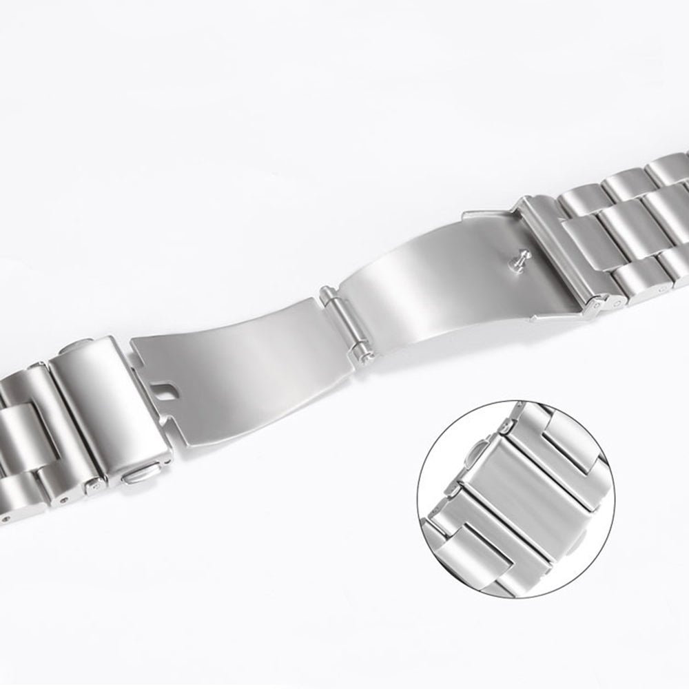 Techsuit W036 reim for Apple Watch 49mm / 46mm / 45mm / 44mm / 42mm Series, Sølv