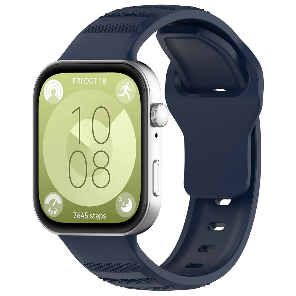 Techsuit W050 reim for Huawei Watch Fit 4 Pro / Fit 4 / Fit 3, Blå