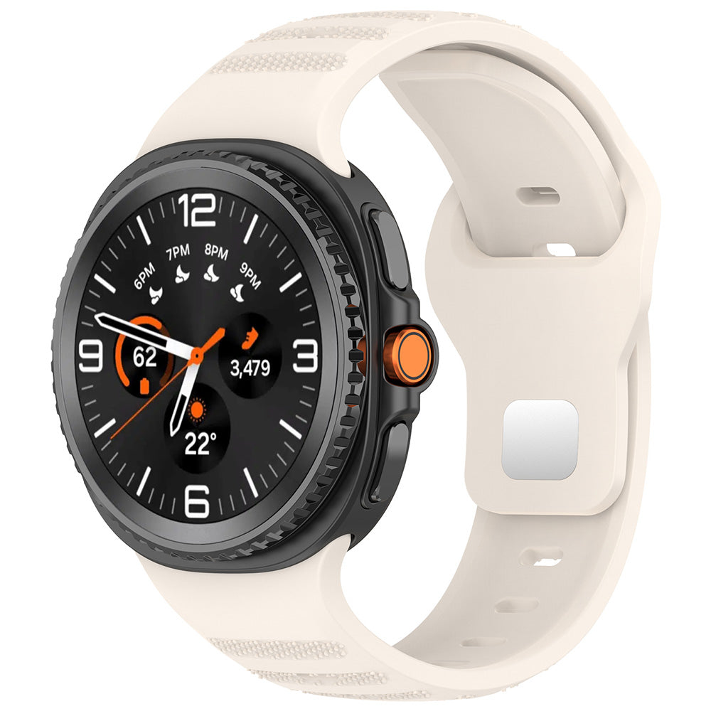 Techsuit W050 rem for Samsung Galaxy Watch8 / Watch8 Classic-serien, beige