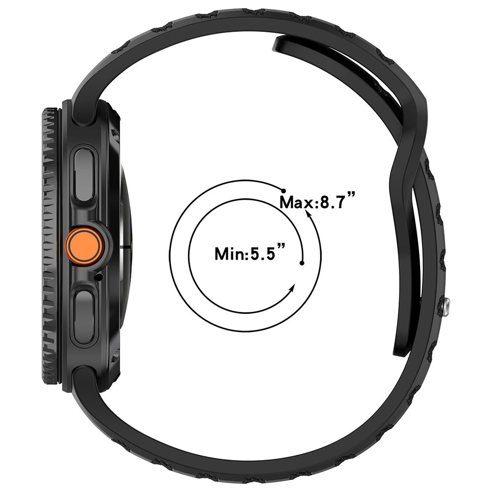 Techsuit W050 reim for Samsung Galaxy Watch8 / Watch8 Classic Series, Rosa