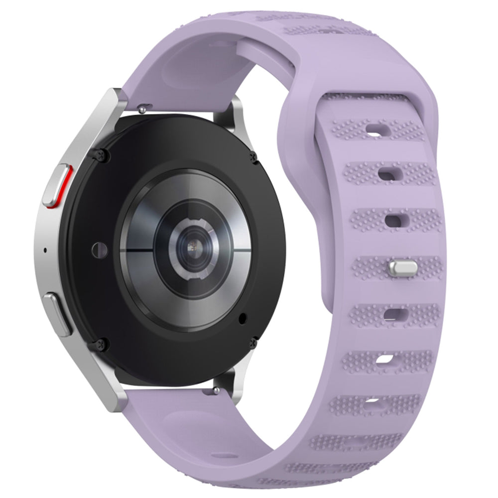 Techsuit W050 reim for Samsung Galaxy Watch / Huawei Watch Series, 20mm, Lilla