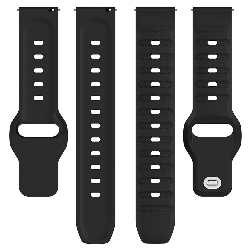 Techsuit W050 reim for Samsung Galaxy Watch / Huawei Watch Series, 20mm, Svart