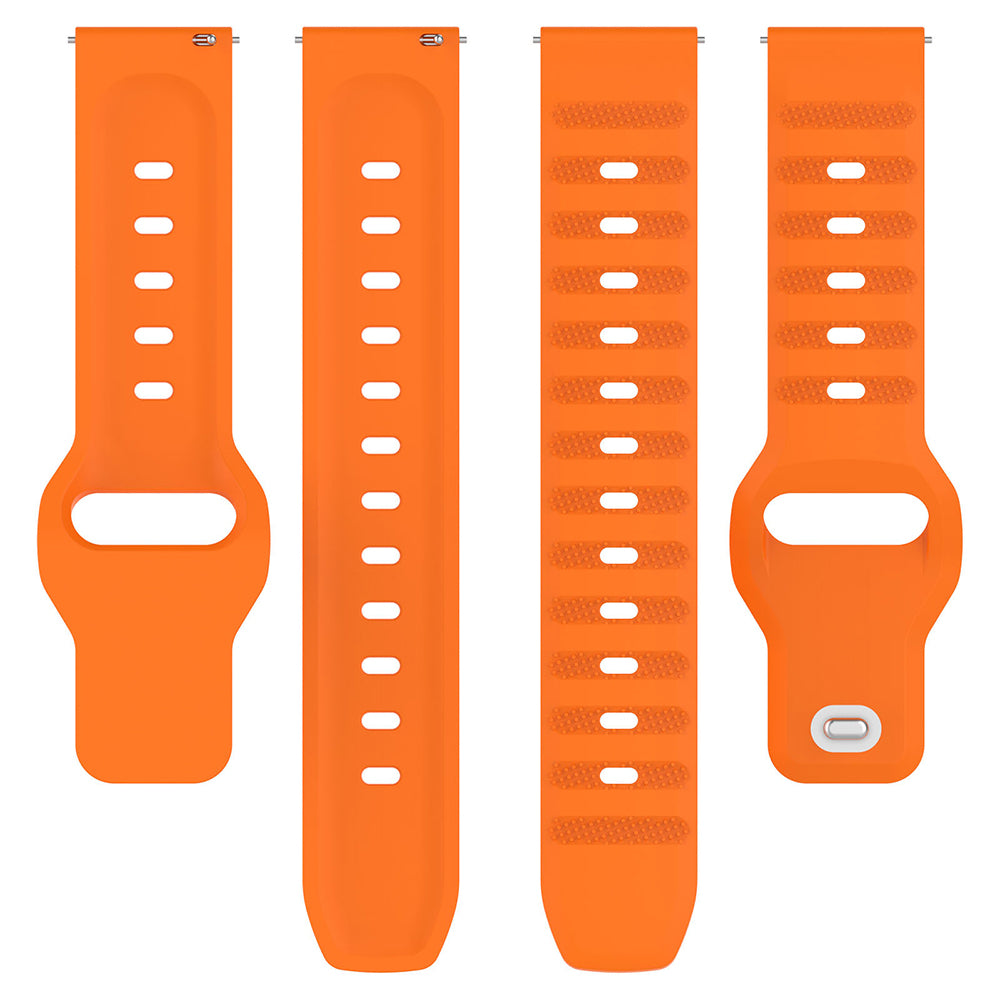 Techsuit W050 reim for Samsung Galaxy Watch / Huawei Watch Series, 20mm, Oransje