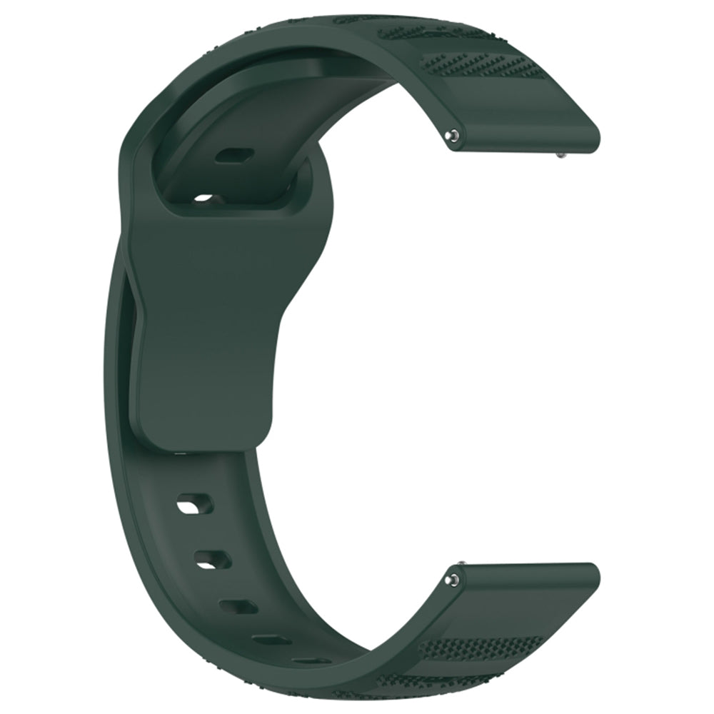 Techsuit W050 reim for Samsung Galaxy Watch / Huawei Watch Series, 20mm, Grønn