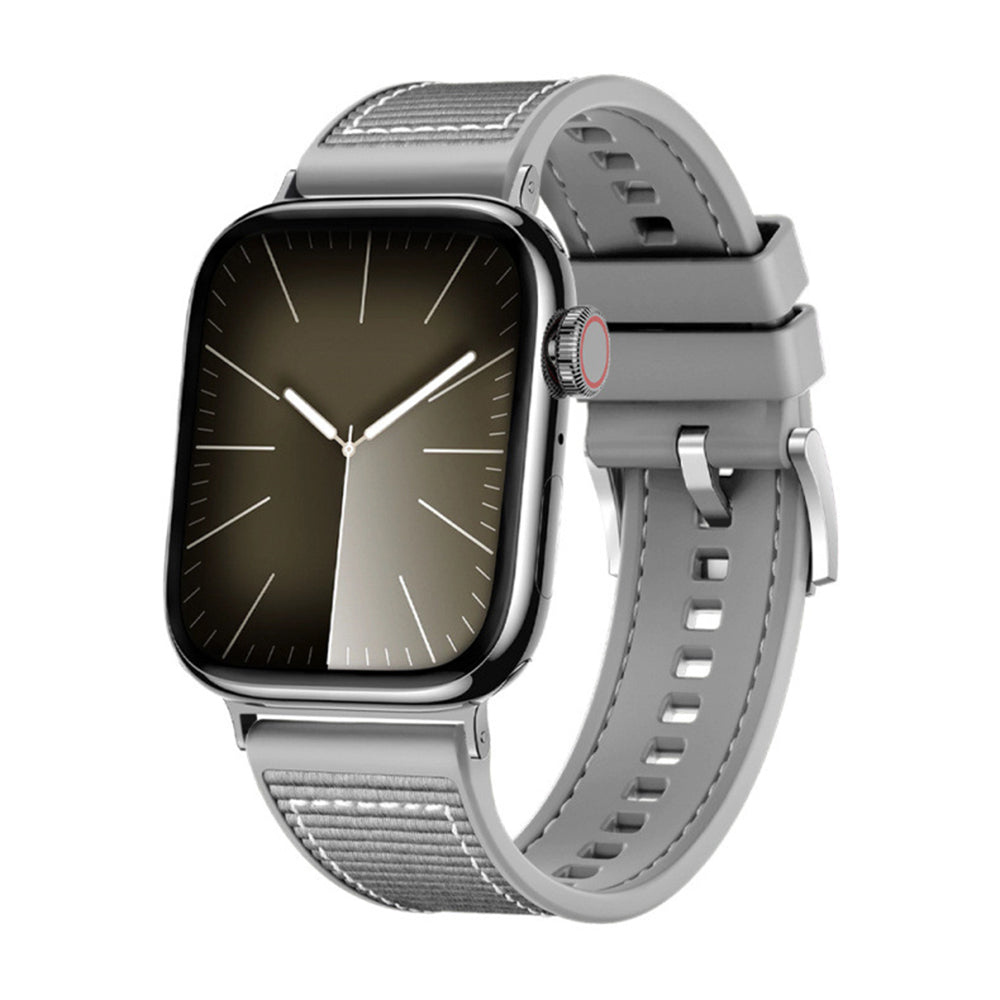 Techsuit W051 reim for Apple Watch 42mm / 41mm / 40mm / 38mm Series, Grå