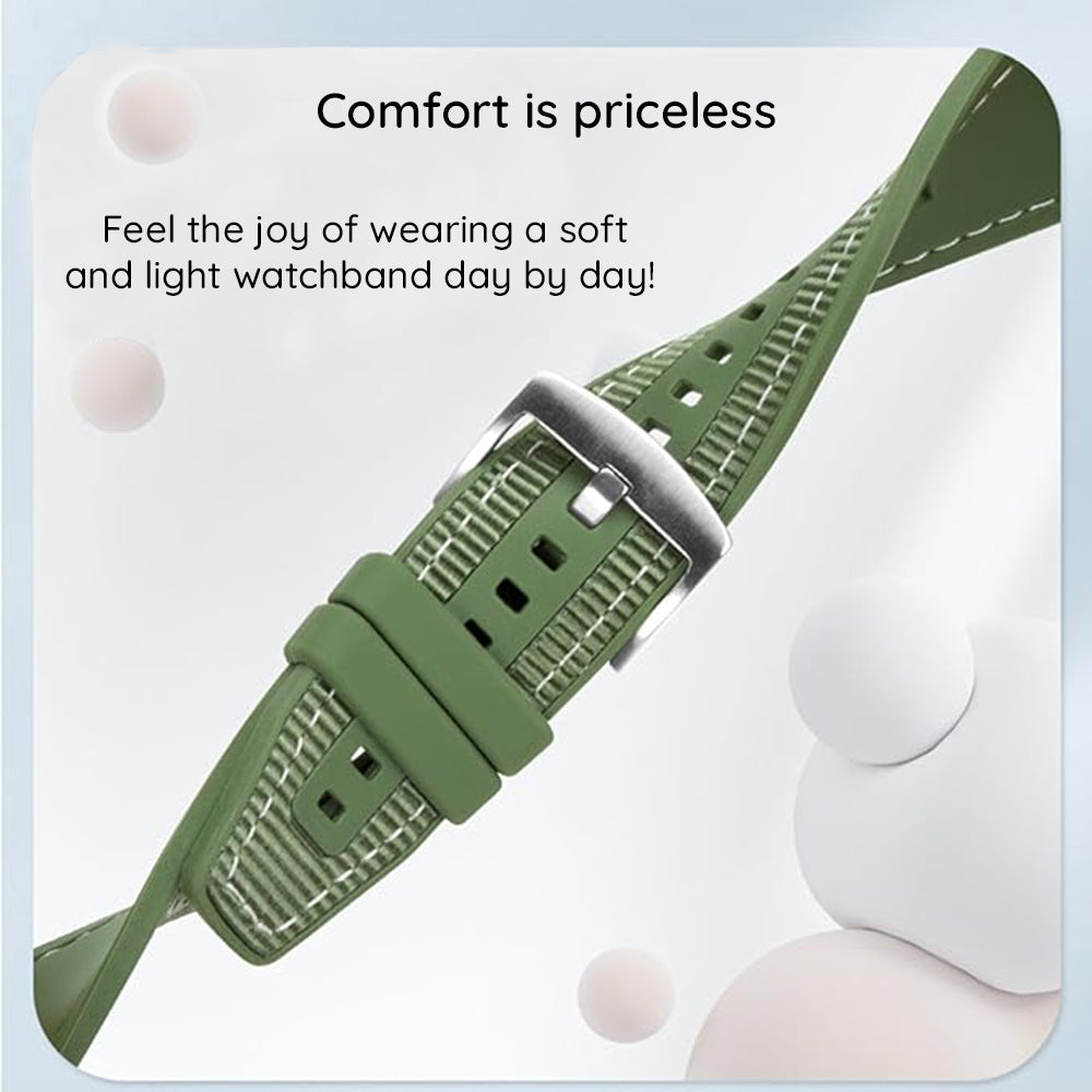 Techsuit W051 reim for Apple Watch 49mm / 46mm / 45mm / 44mm / 42mm Series, Mørkeblå