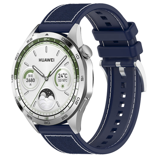 Techsuit W051 reim for Huawei Watch / Xiaomi Watch Series, 22mm, Mørkeblå