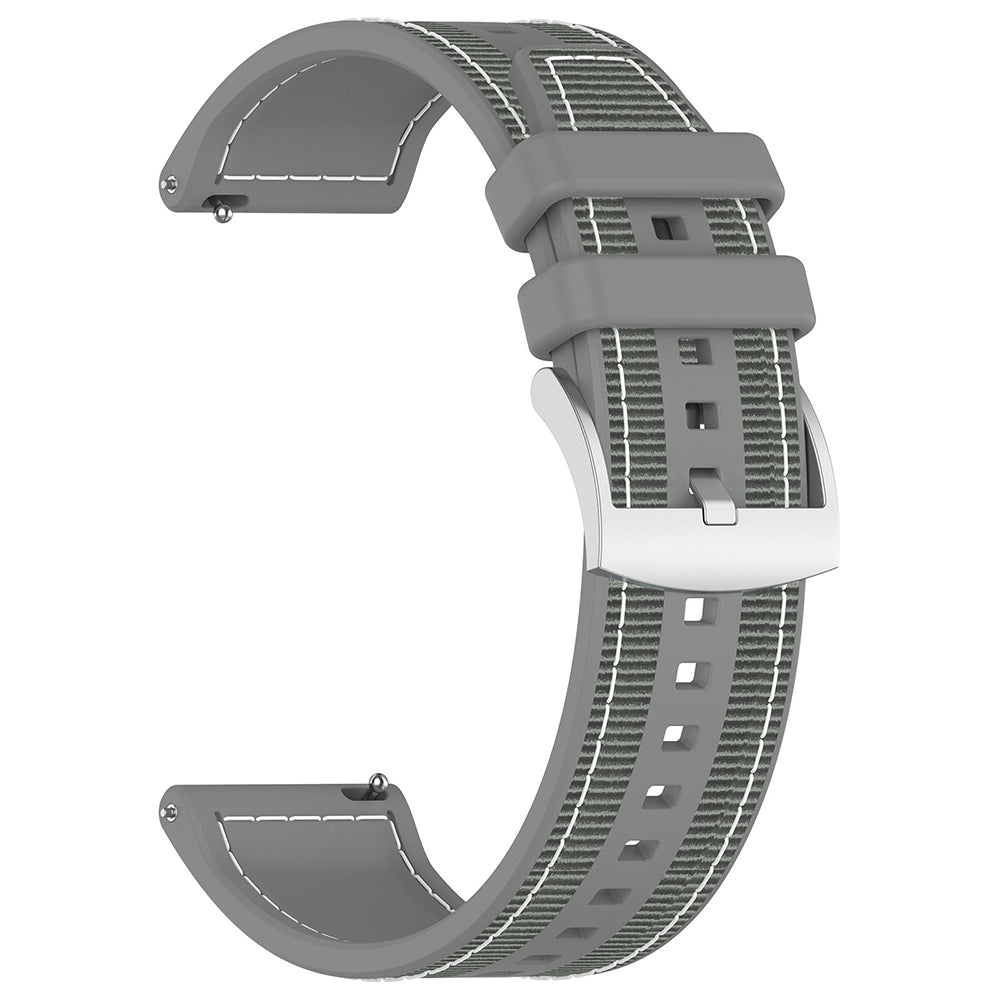 Techsuit W051 reim for Huawei Watch / Xiaomi Watch Series, 22mm, Grå