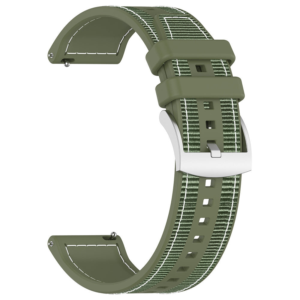Techsuit W051 reim for Huawei Watch / Xiaomi Watch Series, 22mm, Grønn