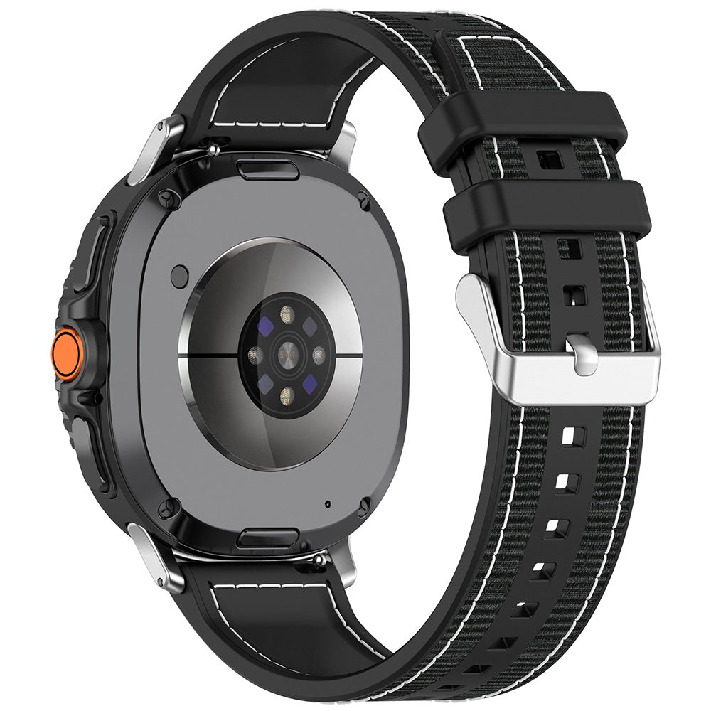 Techsuit W051 reim for Samsung Galaxy Watch8 / Watch8 Classic Series, Svart