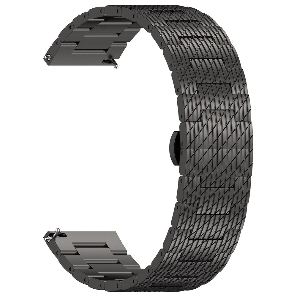 Techsuit W052 reim for Huawei Watch / Xiaomi Watch Series, 22mm, Svart