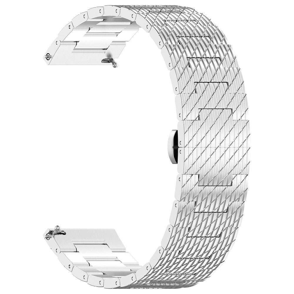 Techsuit W052 reim for Samsung Galaxy Watch / Huawei Watch Series, 20mm, Sølv