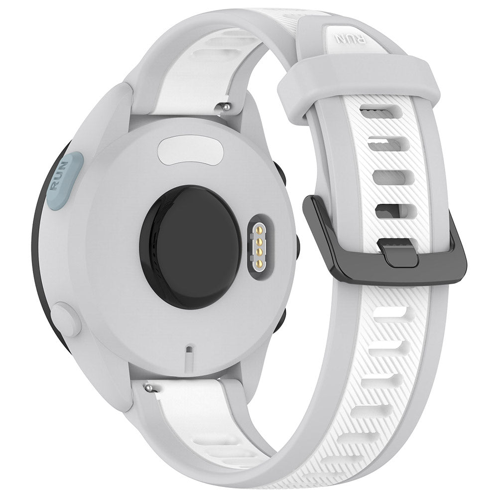 Techsuit W053 reim for Huawei Watch / Garmin Watch Series, 18mm, Hvit