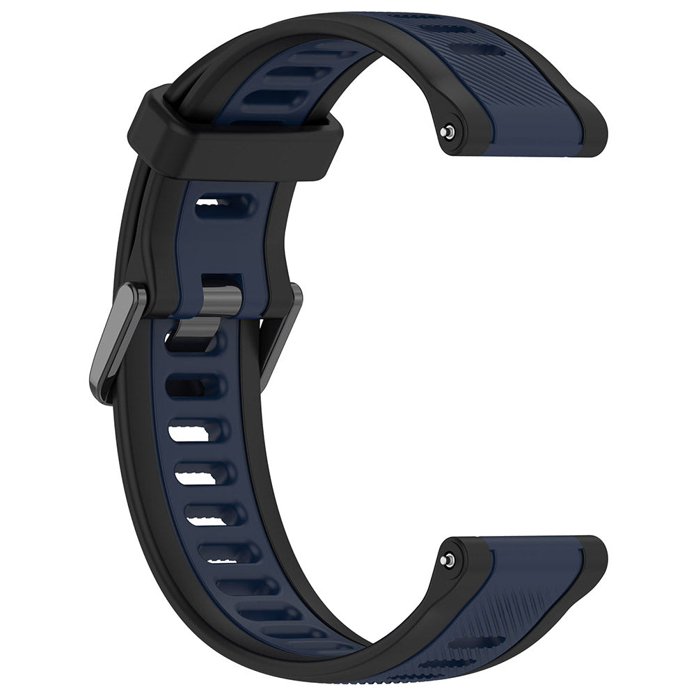 Techsuit W053 reim for Huawei Watch / Garmin Watch Series, 18mm, Mørkeblå