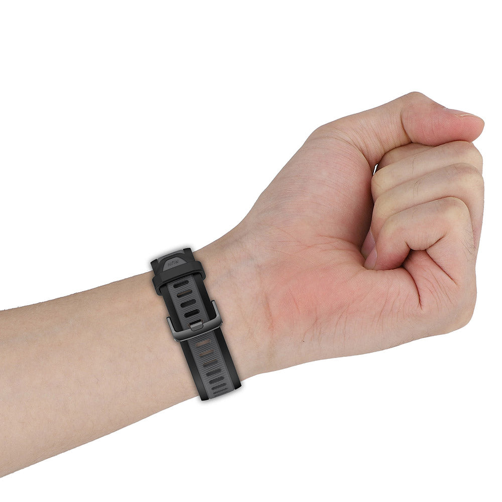 Techsuit W053 reim for Huawei Watch / Garmin Watch Series, 18mm, Mørkeblå