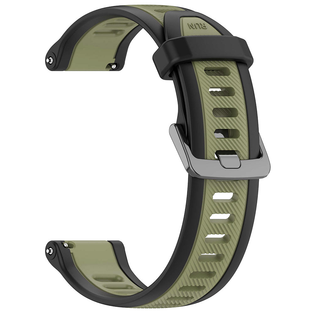 Techsuit W053 reim for Huawei Watch / Garmin Watch Series, 18mm, Kaki